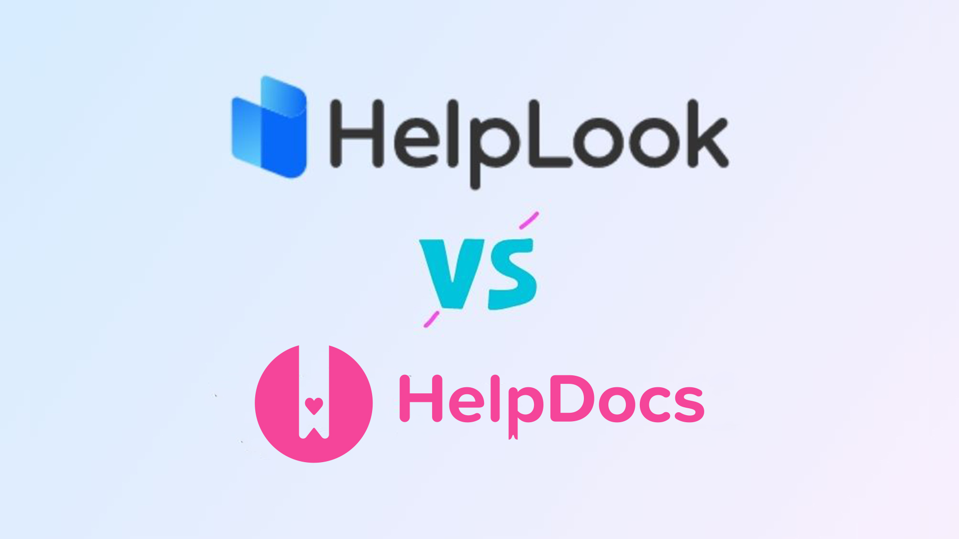 HelpLook VS HelpDocs: A Side-by-Side Comparison