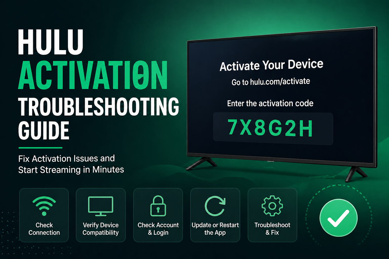 Hulu Activation issue