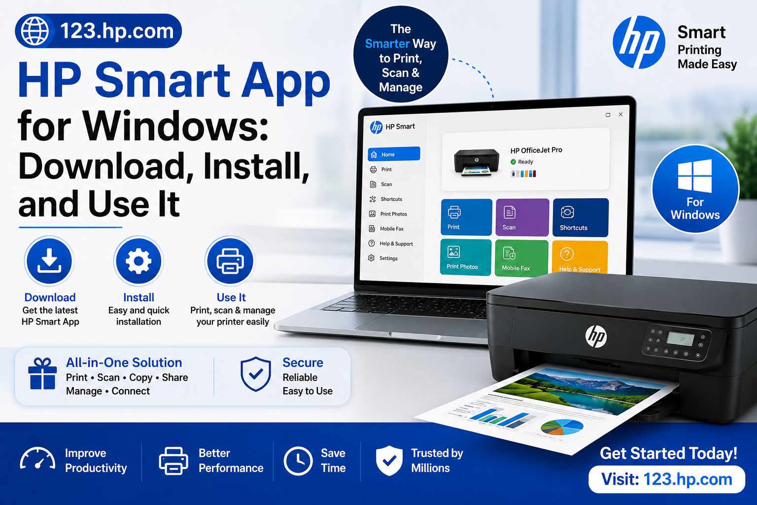 HP Smart App for Windows: Download, Install, and Use It