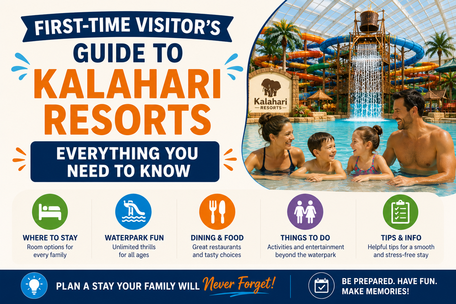 First-Time Visitor's Guide to Kalahari Resorts: Everything You Need to Know