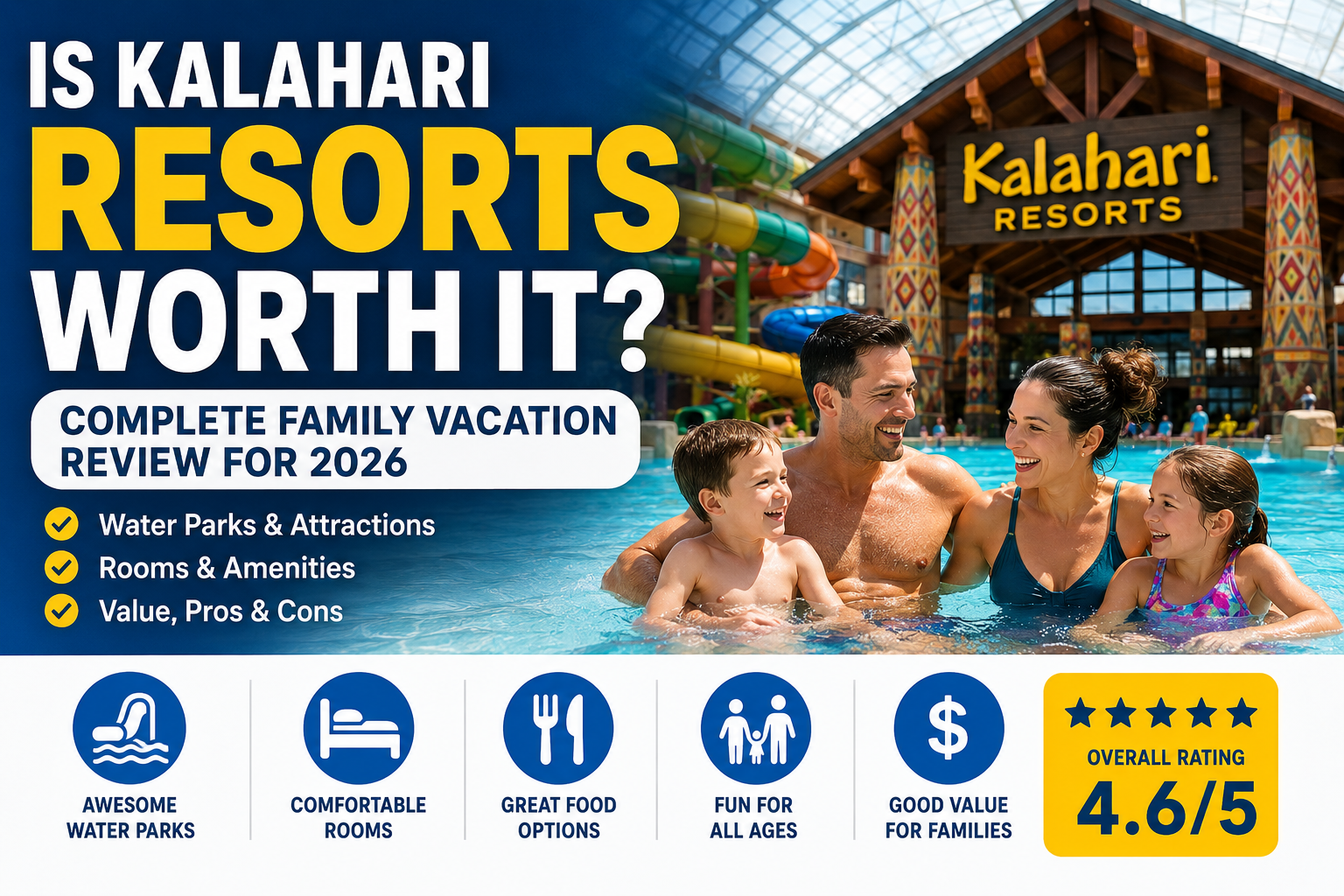 Is Kalahari Resorts Worth It? Complete Family Vacation Review for 2026