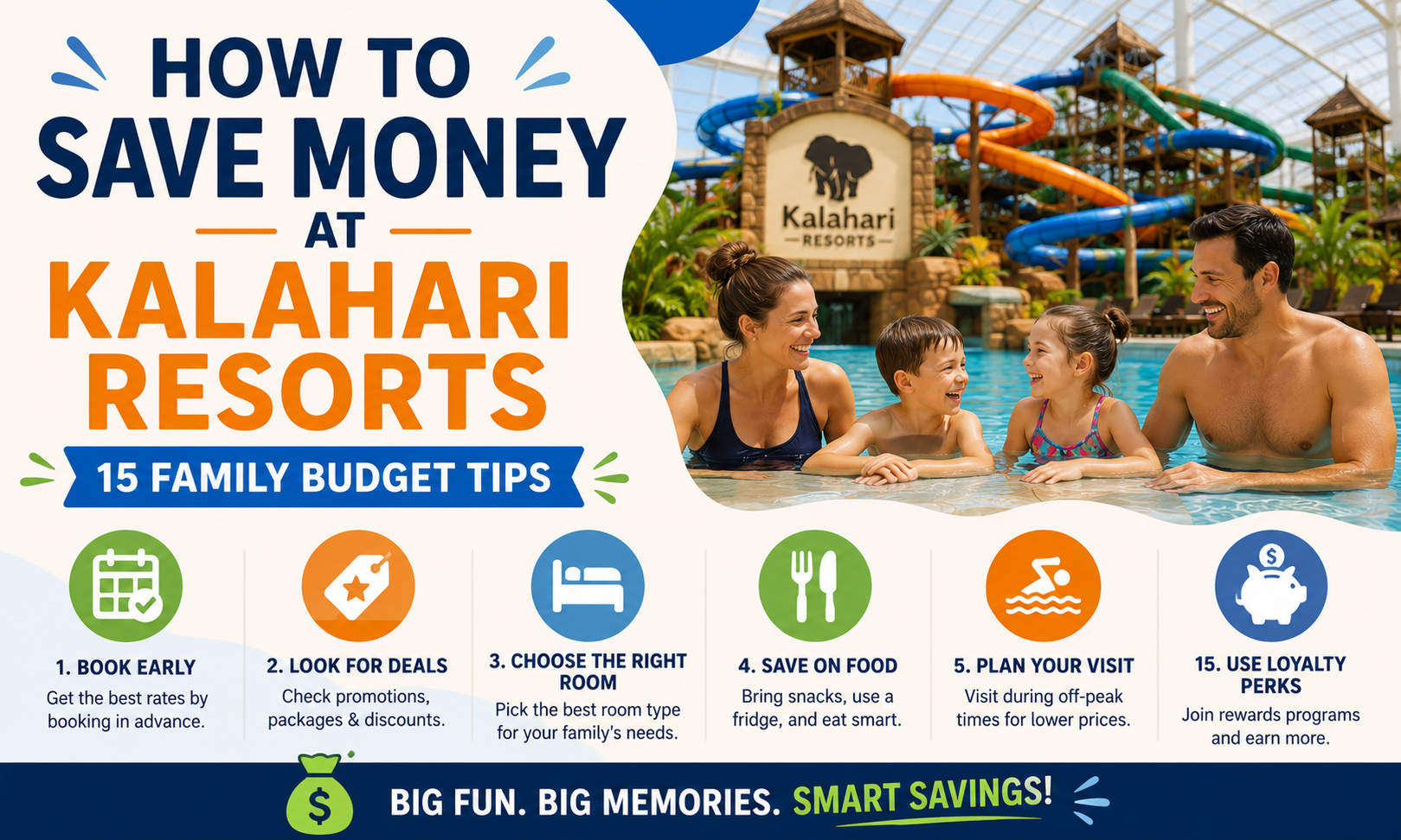 How to Save Money at Kalahari Resorts: 15 Family Budget Tips