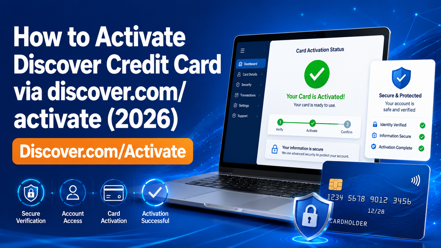 How to Activate Discover Credit Card via discover.com/activate (2026)