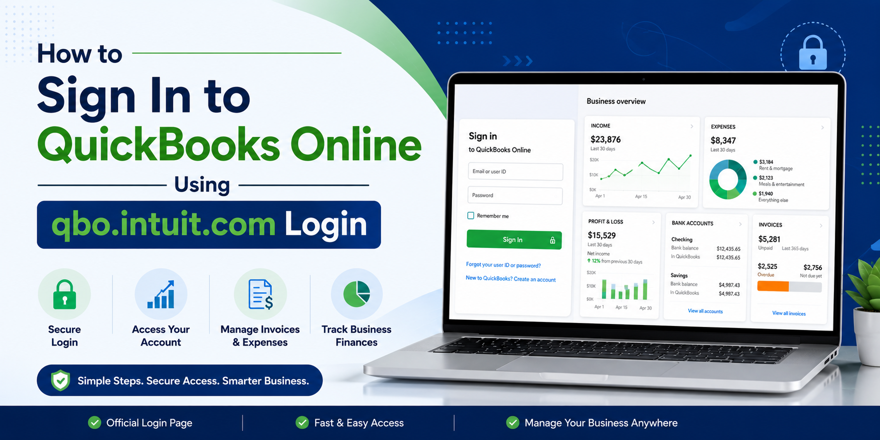 How to Sign In to QuickBooks Online Using qbo.intuit.com Login