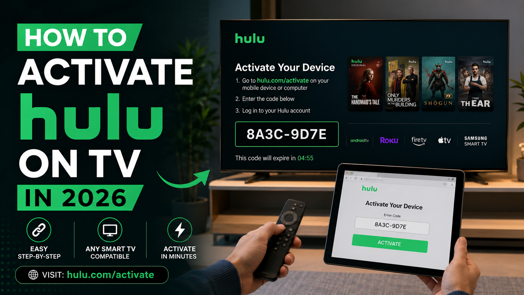 Hulu.com/activate