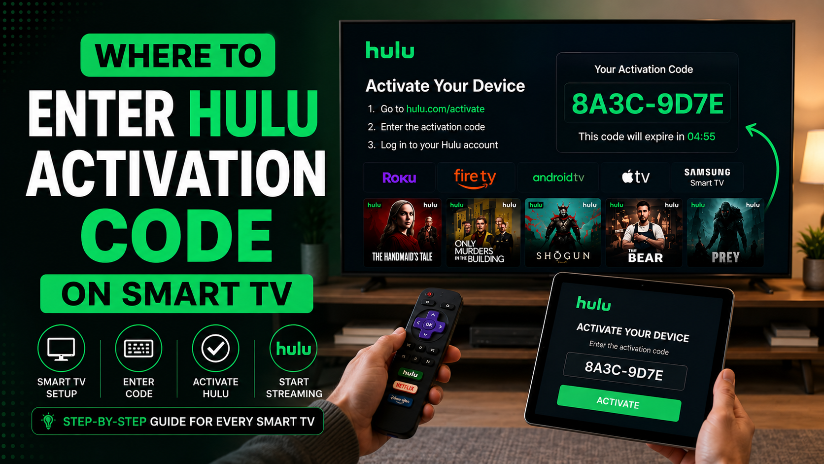 Hulu.com/activate