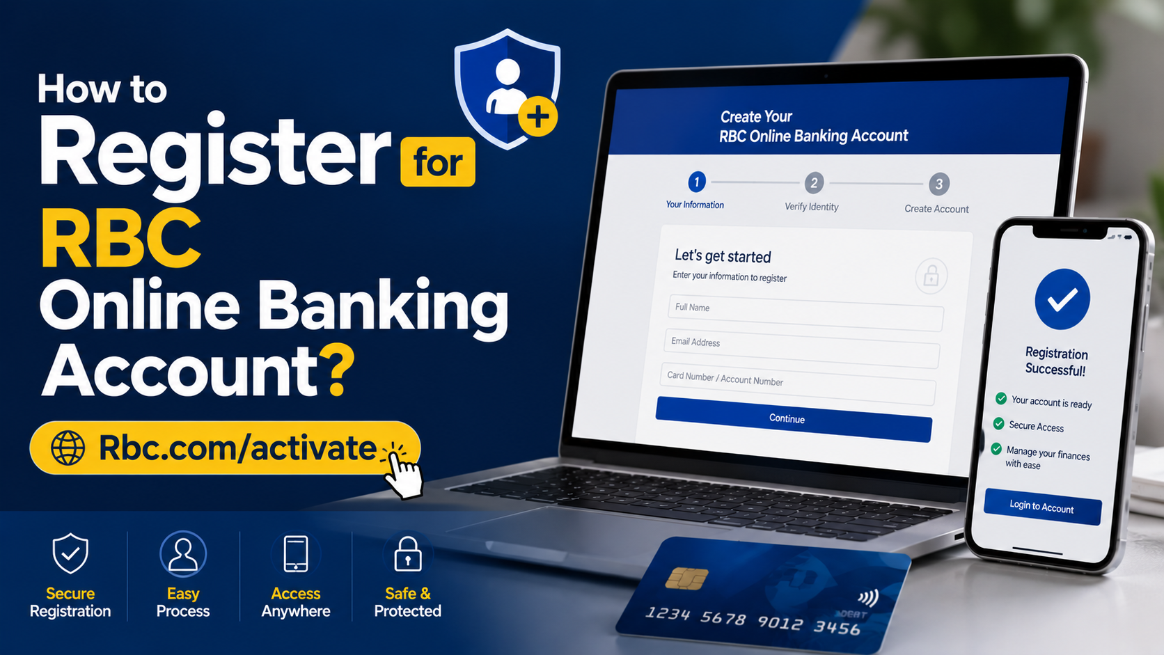 How to Register for RBC Online Banking Account?