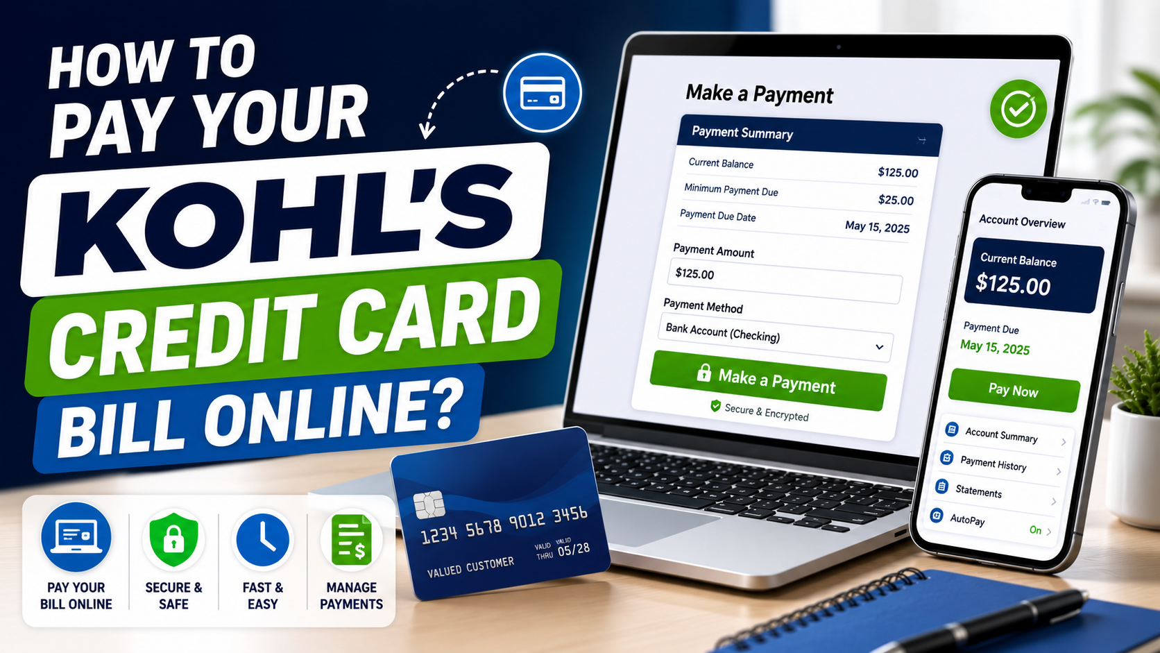 Kohl’s credit card bill online