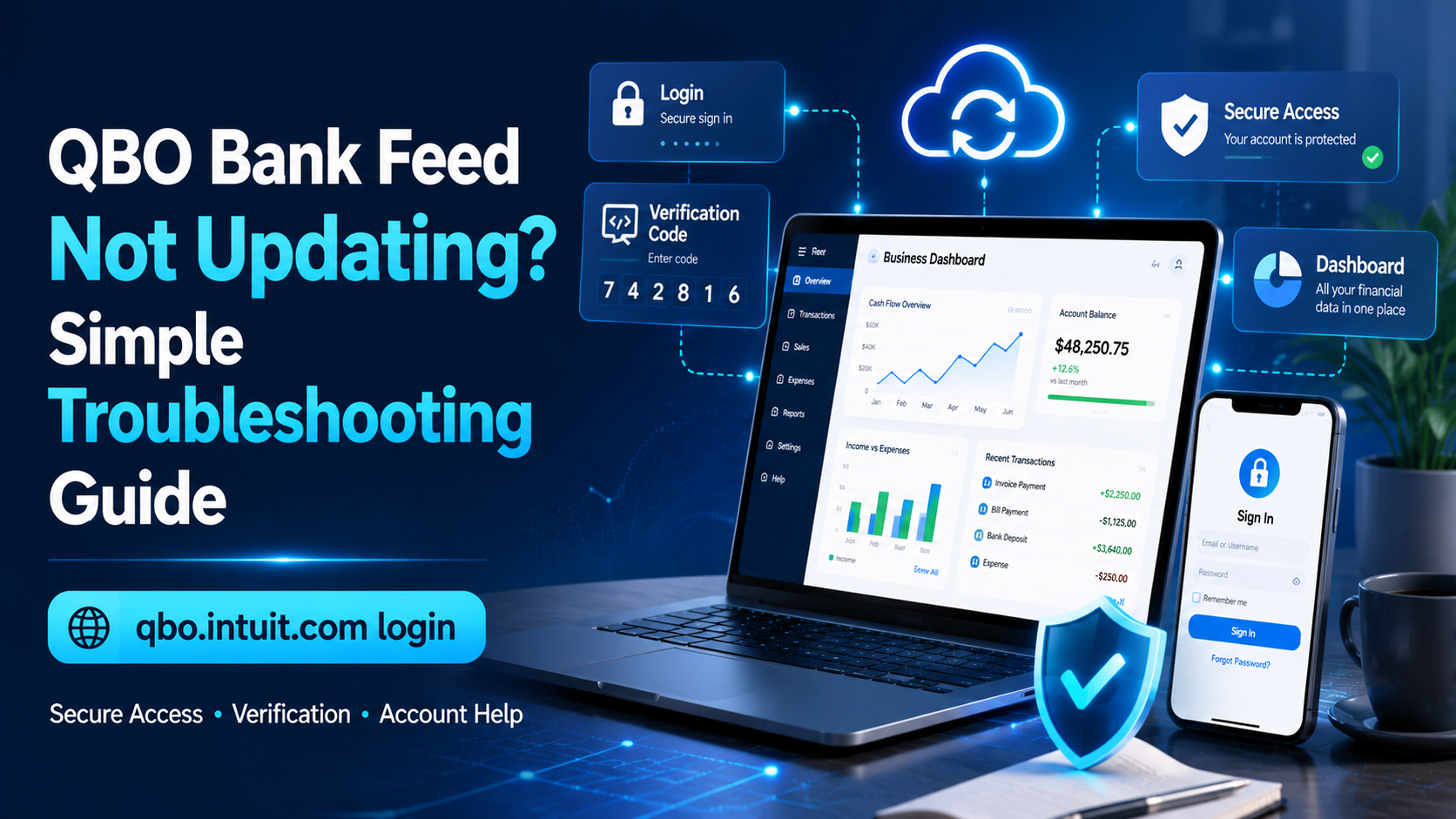 QBO Bank Feed Not Updating? Simple Troubleshooting Guide