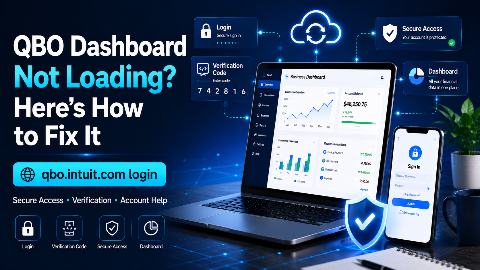 QBO Dashboard Not Loading? Here's How to Fix It