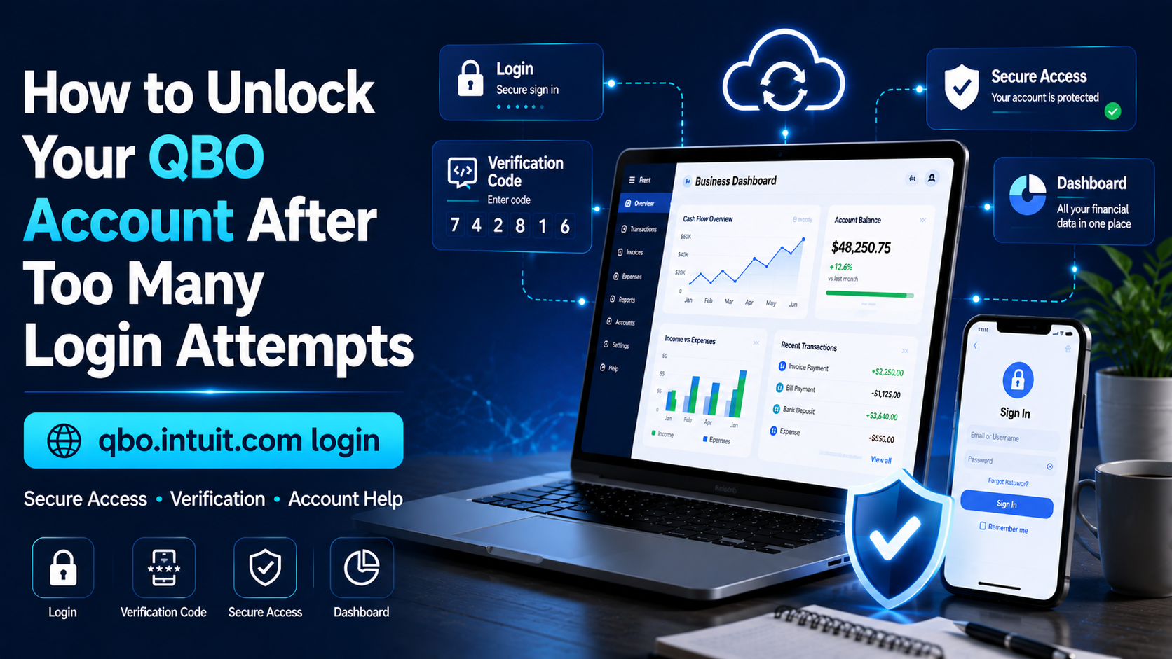 How to Unlock Your QBO Account After Too Many Login Attempts