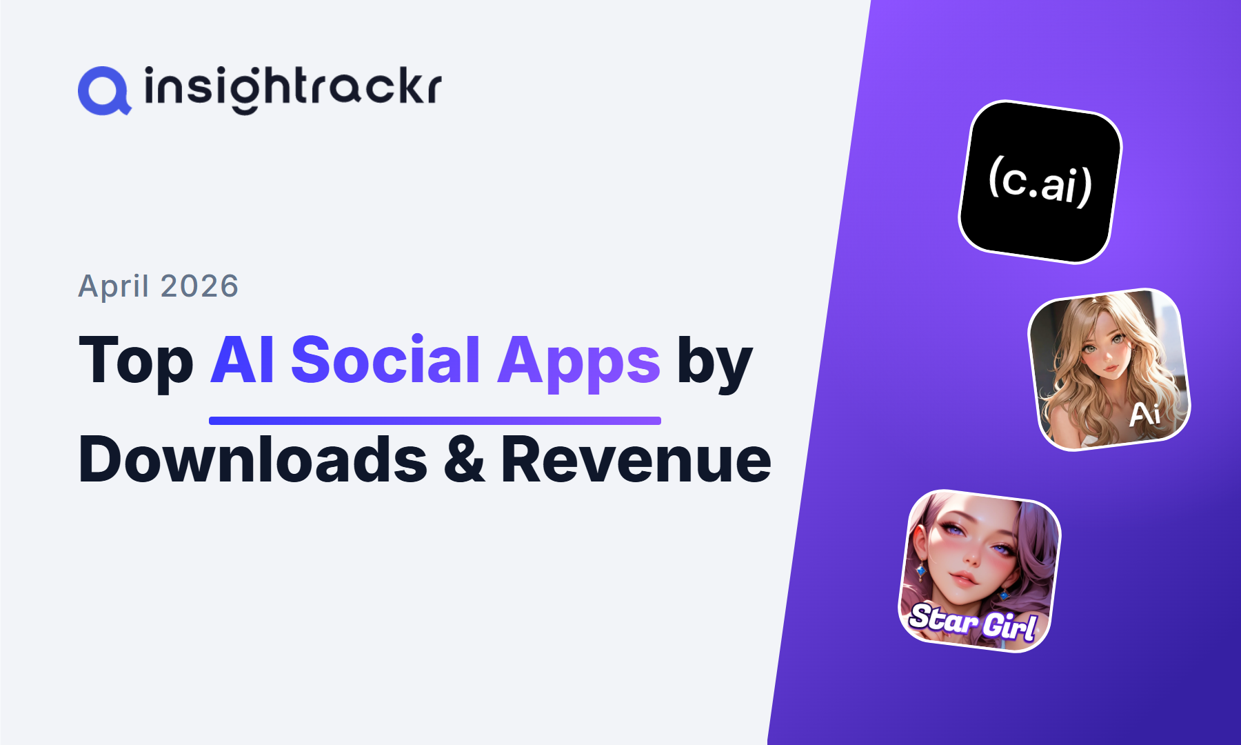 Apr 2026 Top AI Social Apps