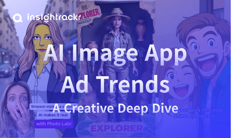 AI image app ad trends
