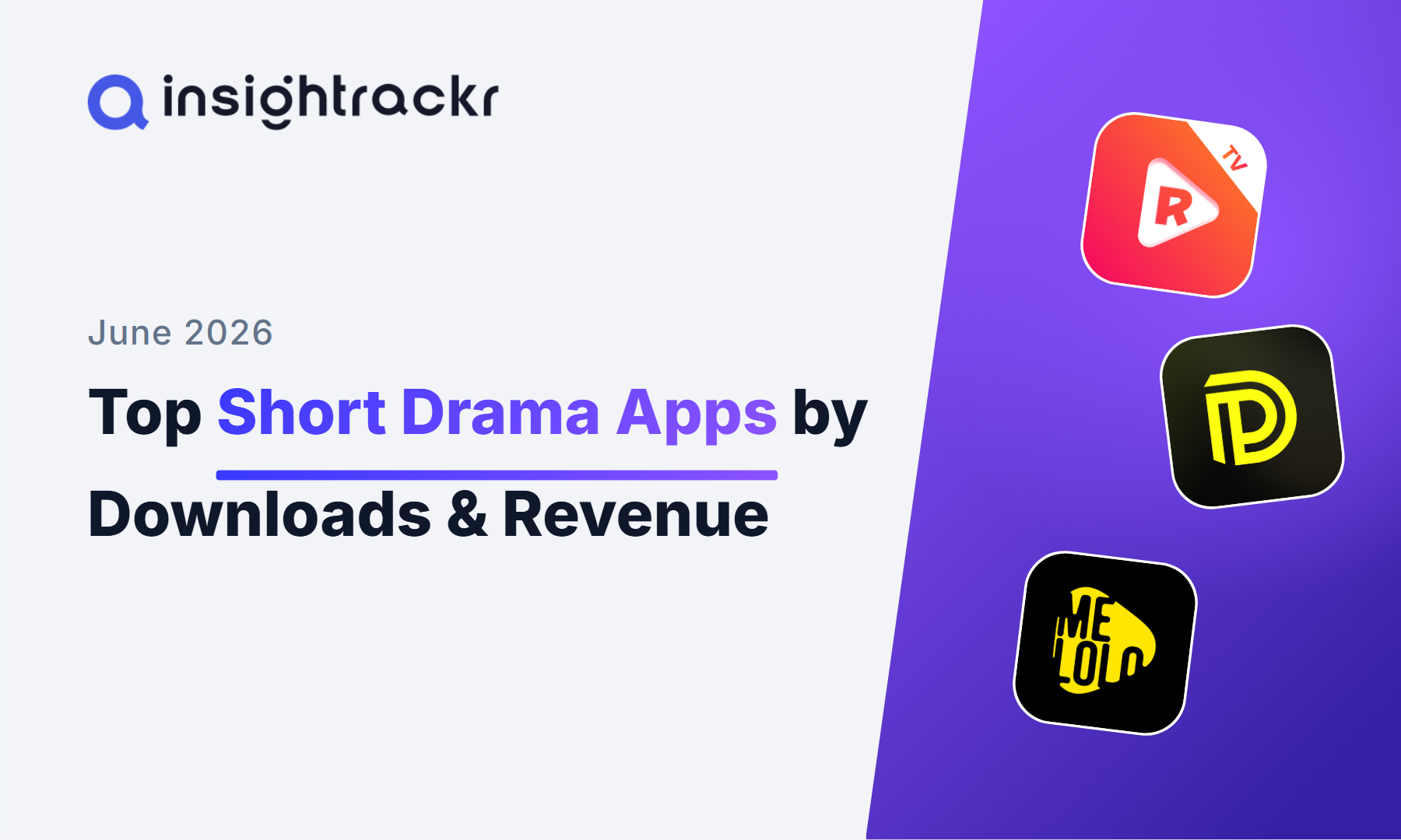 June 2026 | Top Short Drama Apps by Downloads & Revenue