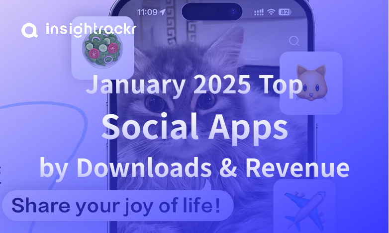 January 2025 Top Social Apps