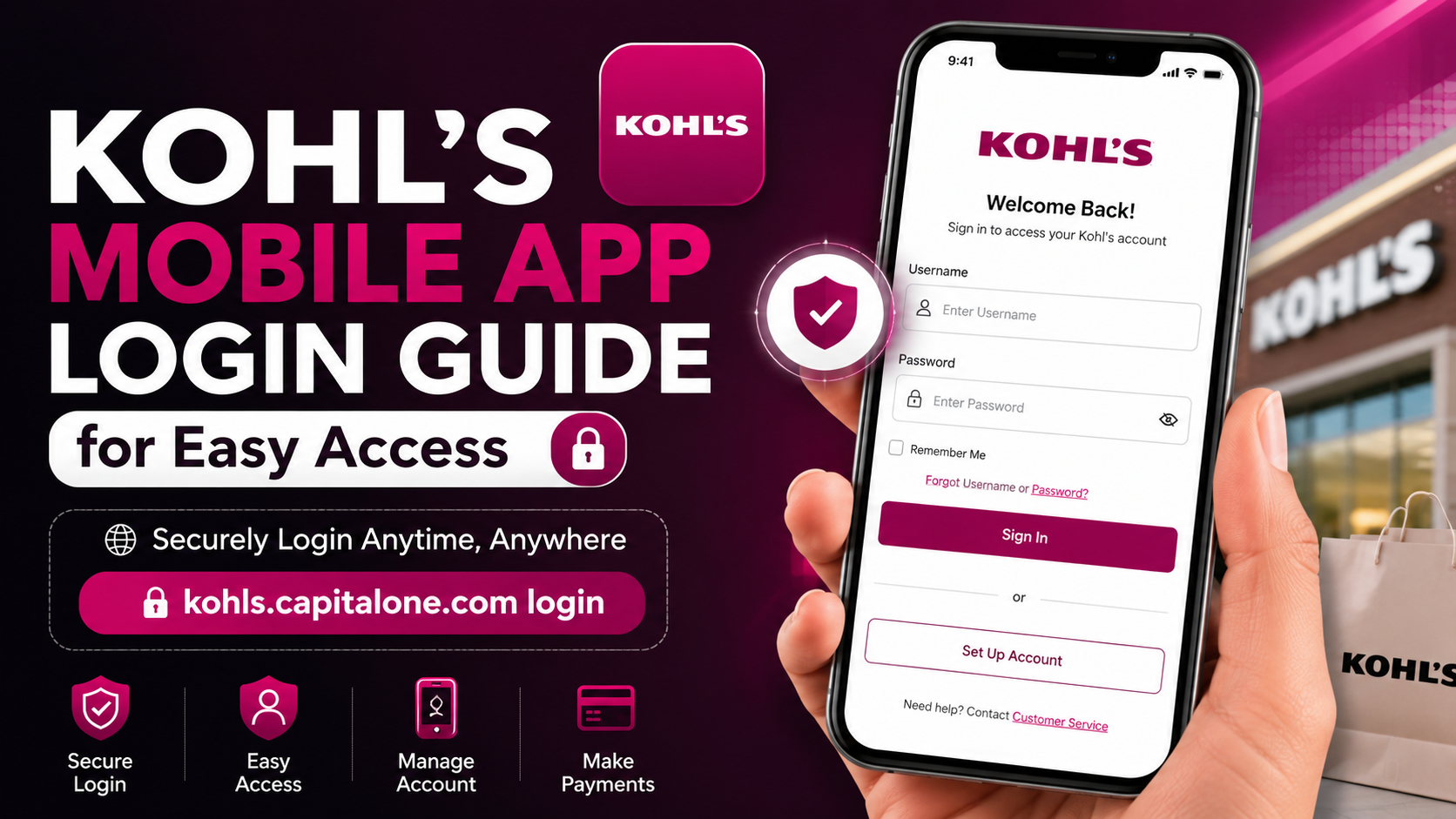 Kohl’s Mobile App Login Guide for Easy Access