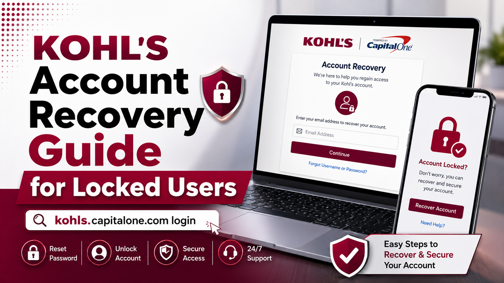 Kohl’s Account Recovery Guide for Locked Users