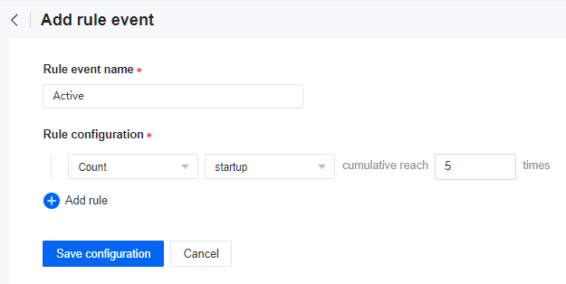 Rule Event Configuration-SolarEngine Help Center | Documentation & Support