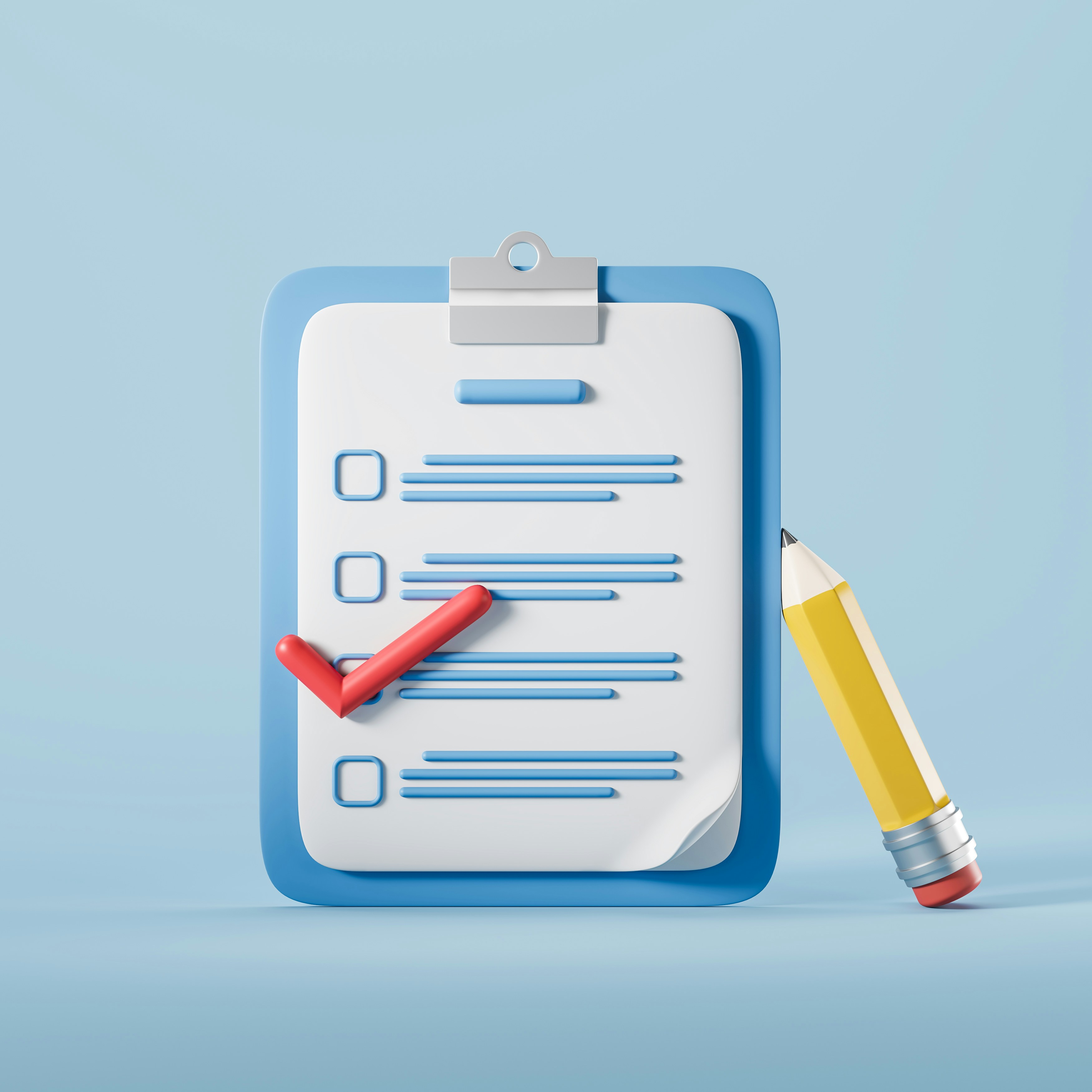 user behaviour checklist