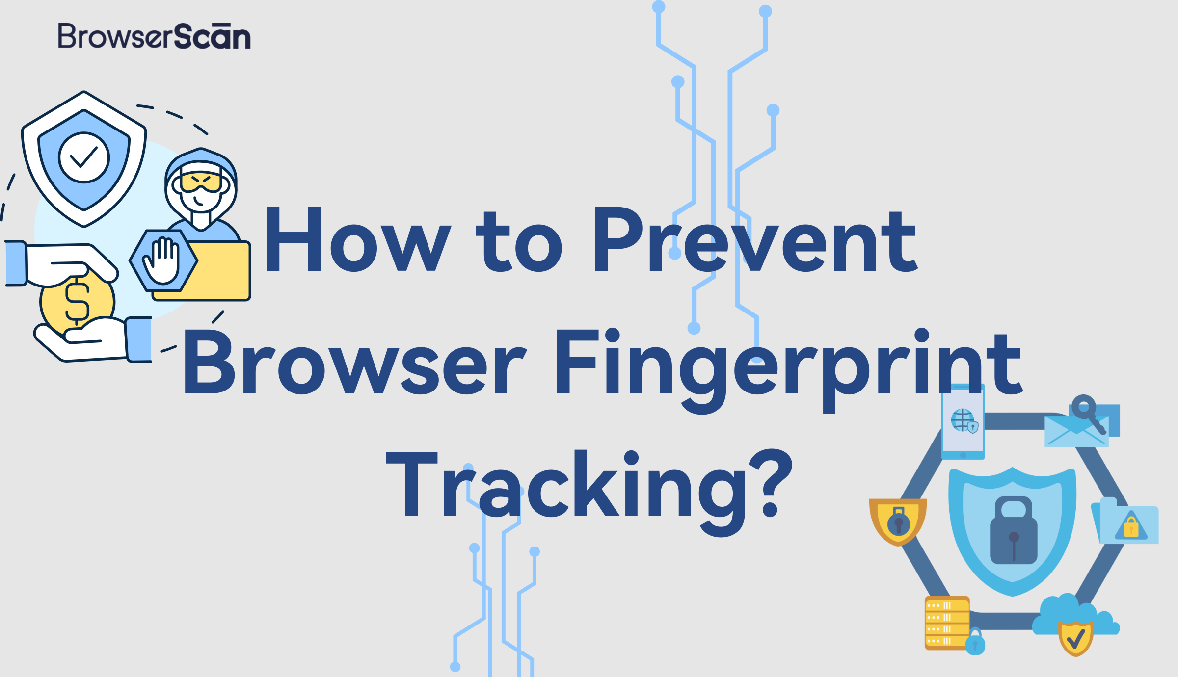 Prevent fingerprint tracking