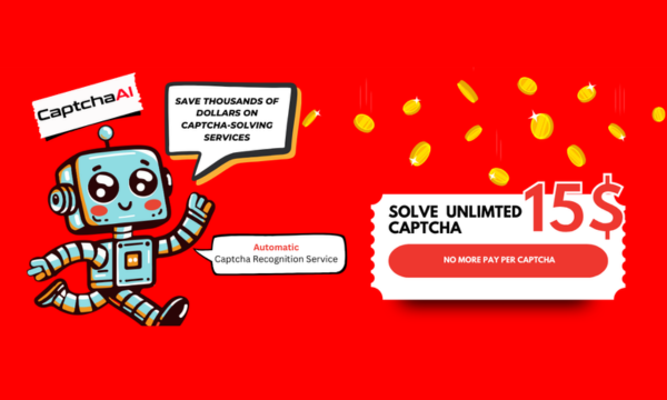 CaptchaAI The Advanced "reCAPTCHA", "hCaptcha" OCR Solver ( Up 15% Discount)