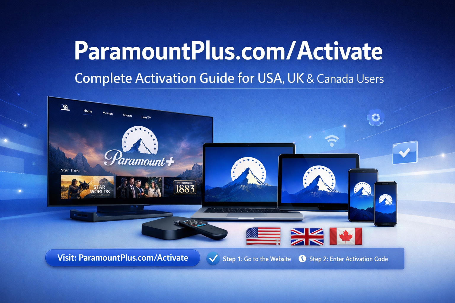 ParamountPlus in USA, UK