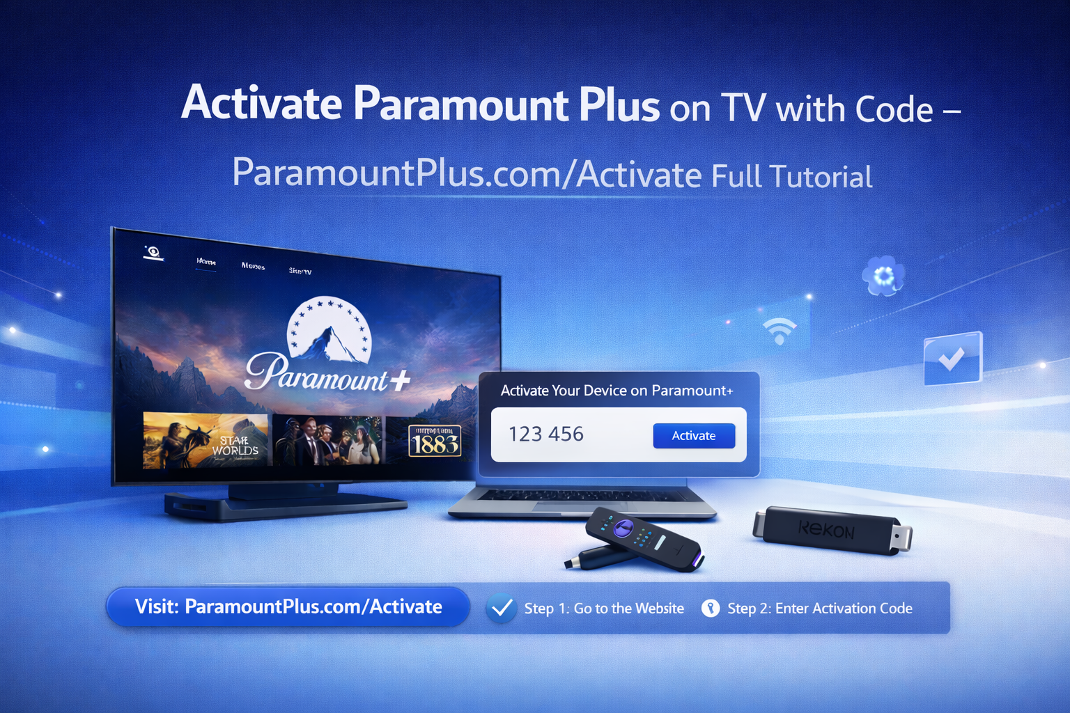 Paramount Plus on TV