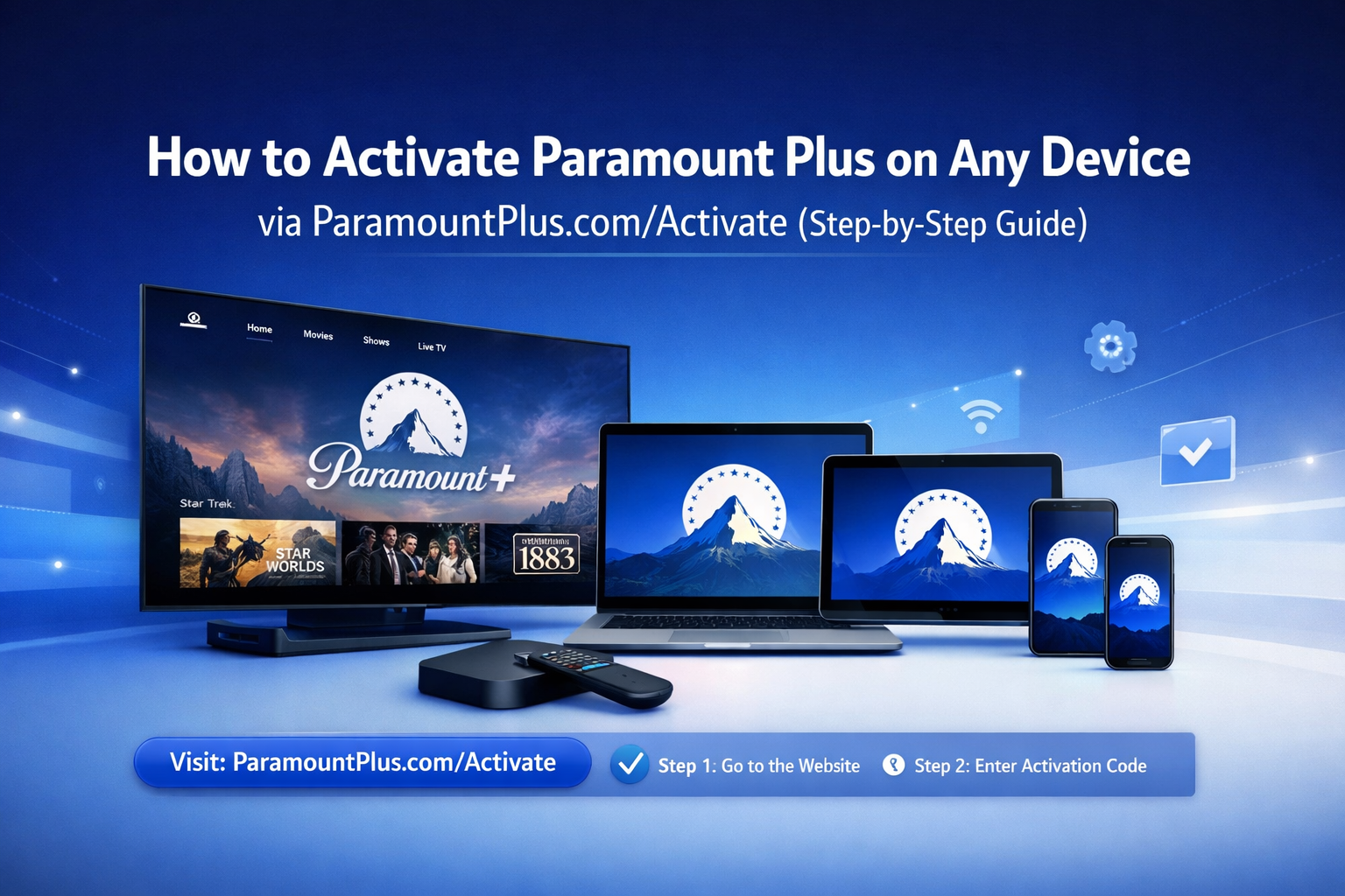 activate Paramount Plus