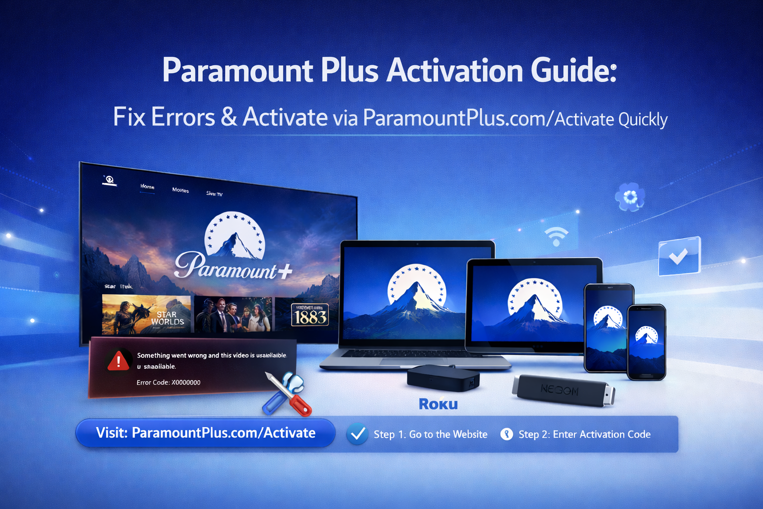 Paramount Plus activation
