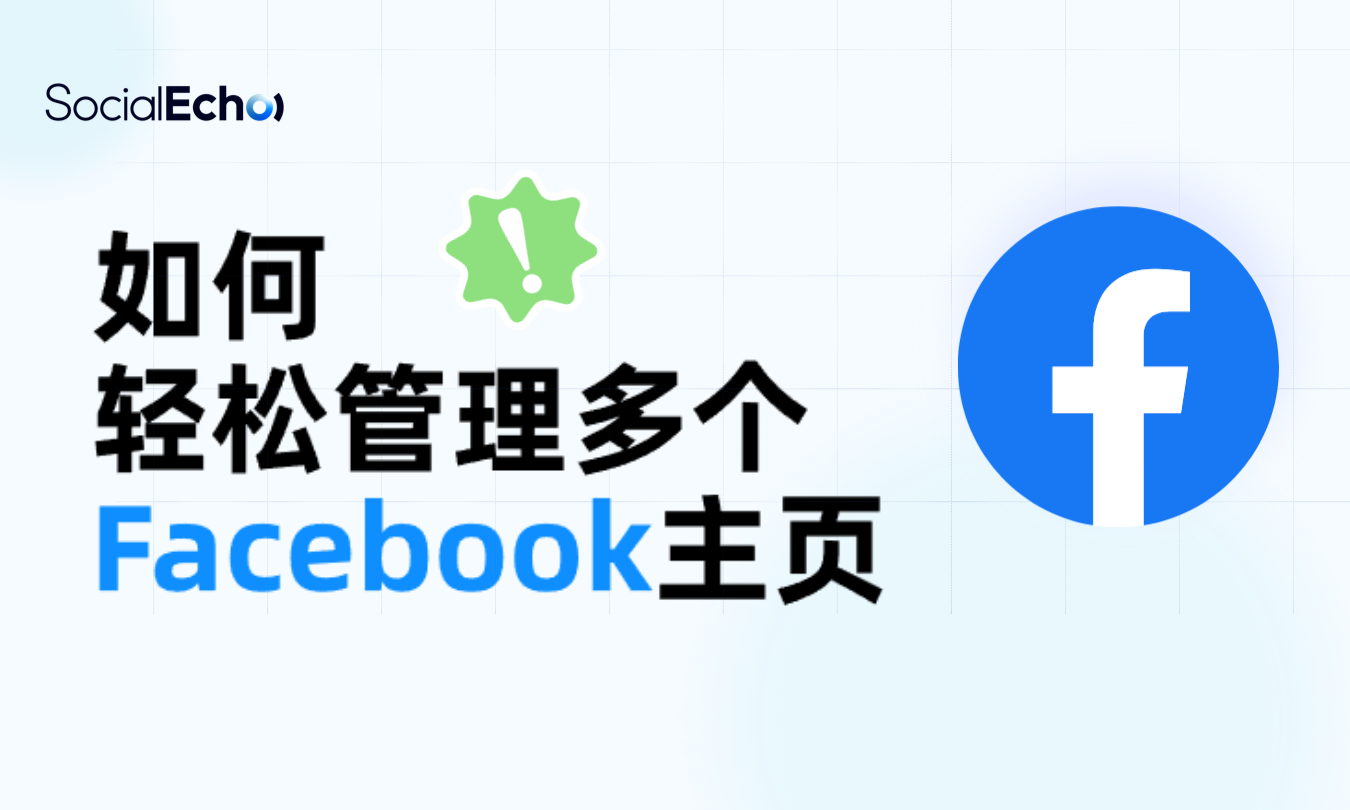 socialecho轻松管理多个facebook主页博客封面