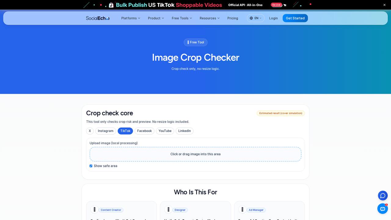 Image Crop Checker：检查关键内容是否被裁