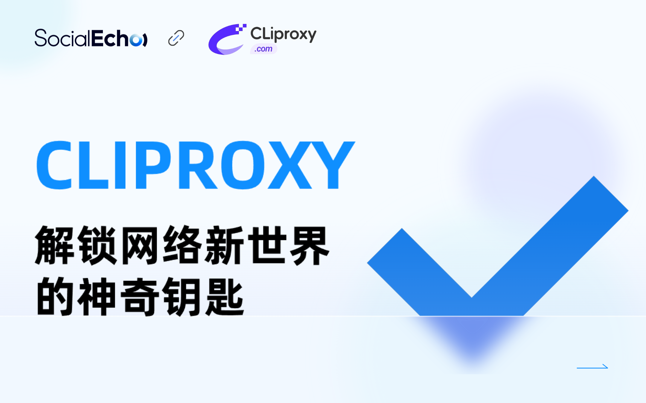 socialecho合作伙伴 cliproxy