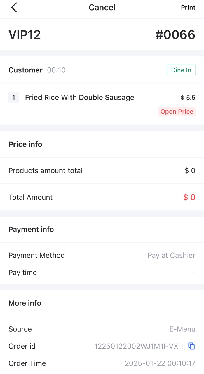 Abnormal Order-OrderPin All-in-One Restaurant POS -- Help Center