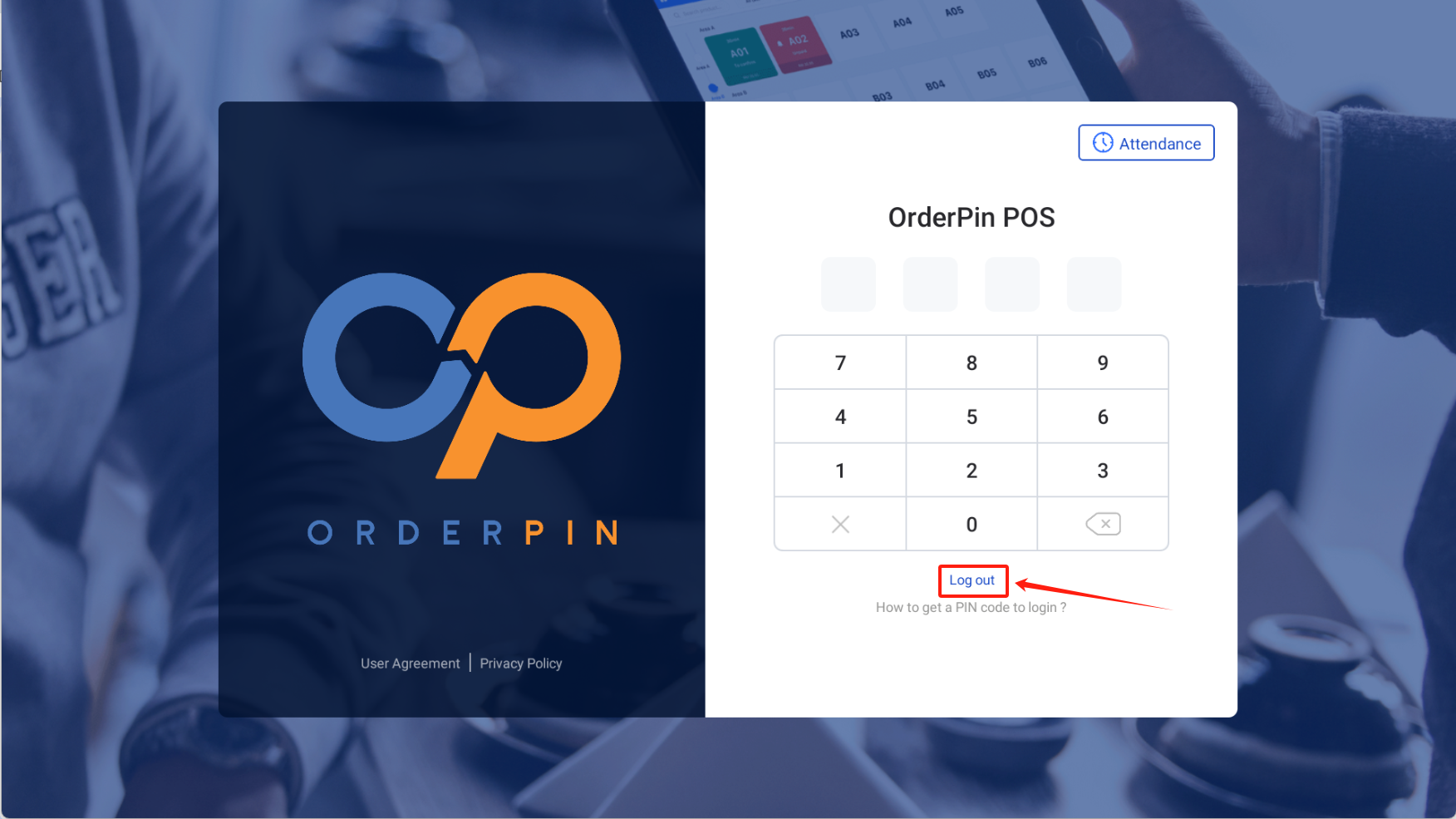 Log in/out the POS-OrderPin All-in-One Restaurant POS -- Help Center