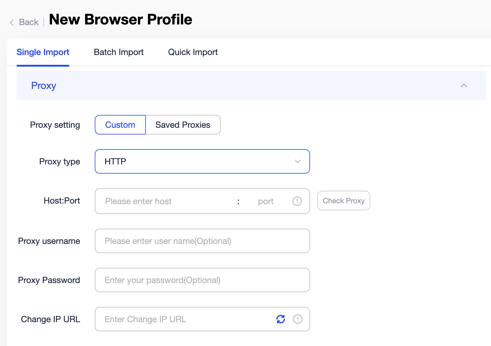 Proxy types help center adspower