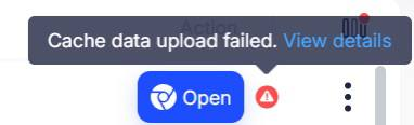 Cache data upload failed-Help Center - AdsPower