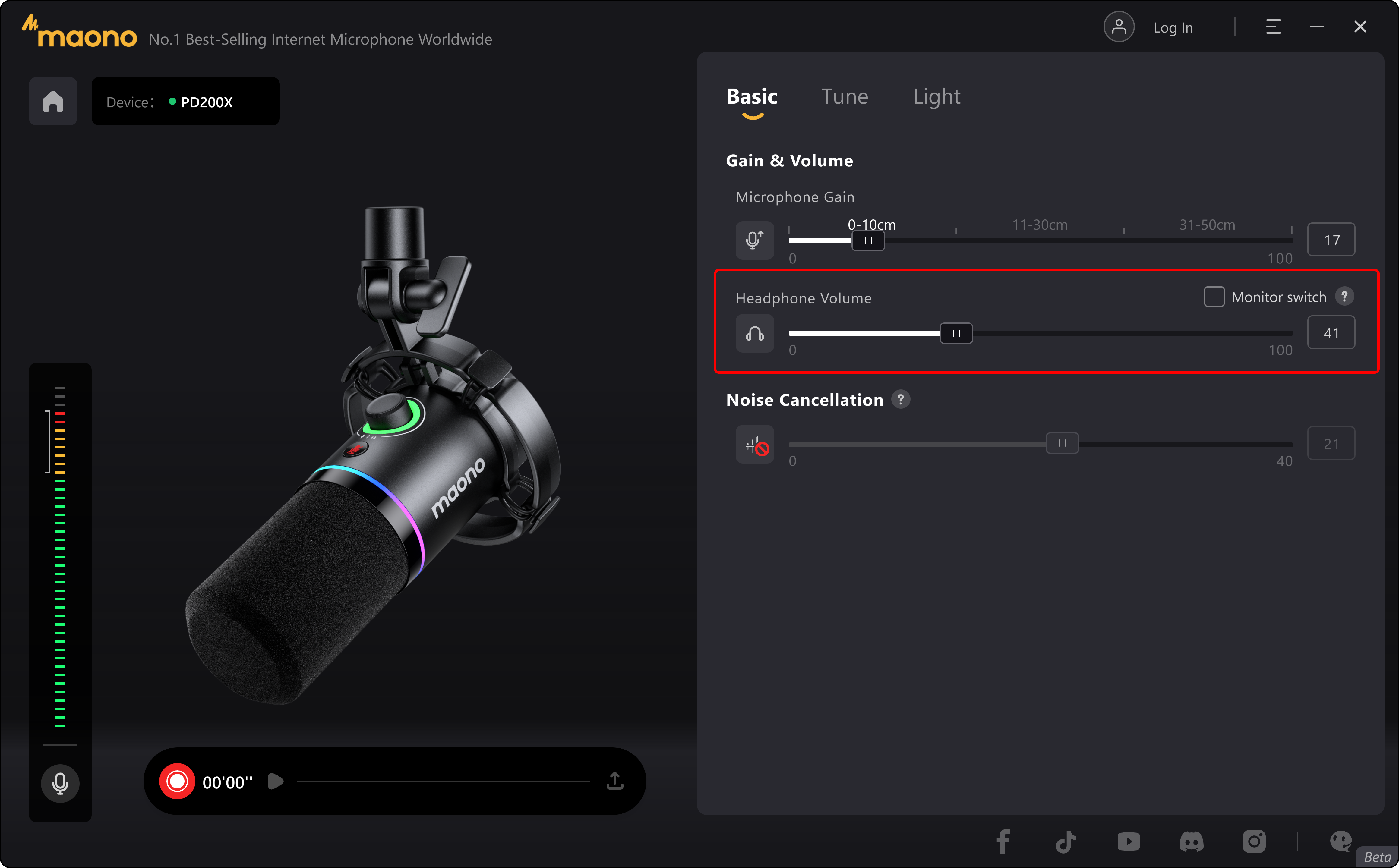 PD200X Software User Guide-Maono Help Center