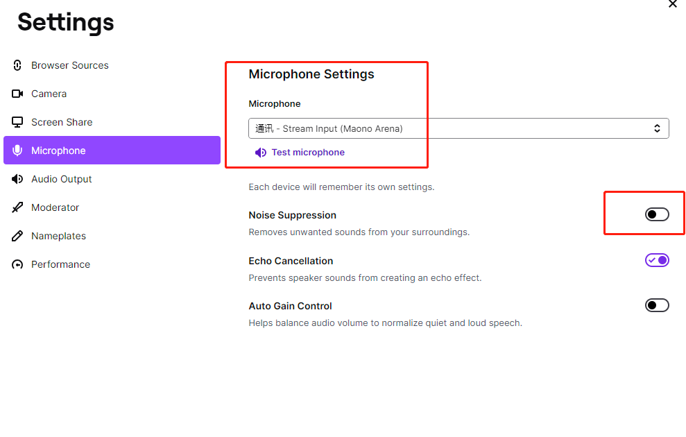Manolo Streamer Live Streaming Configuration-Maono Help Center