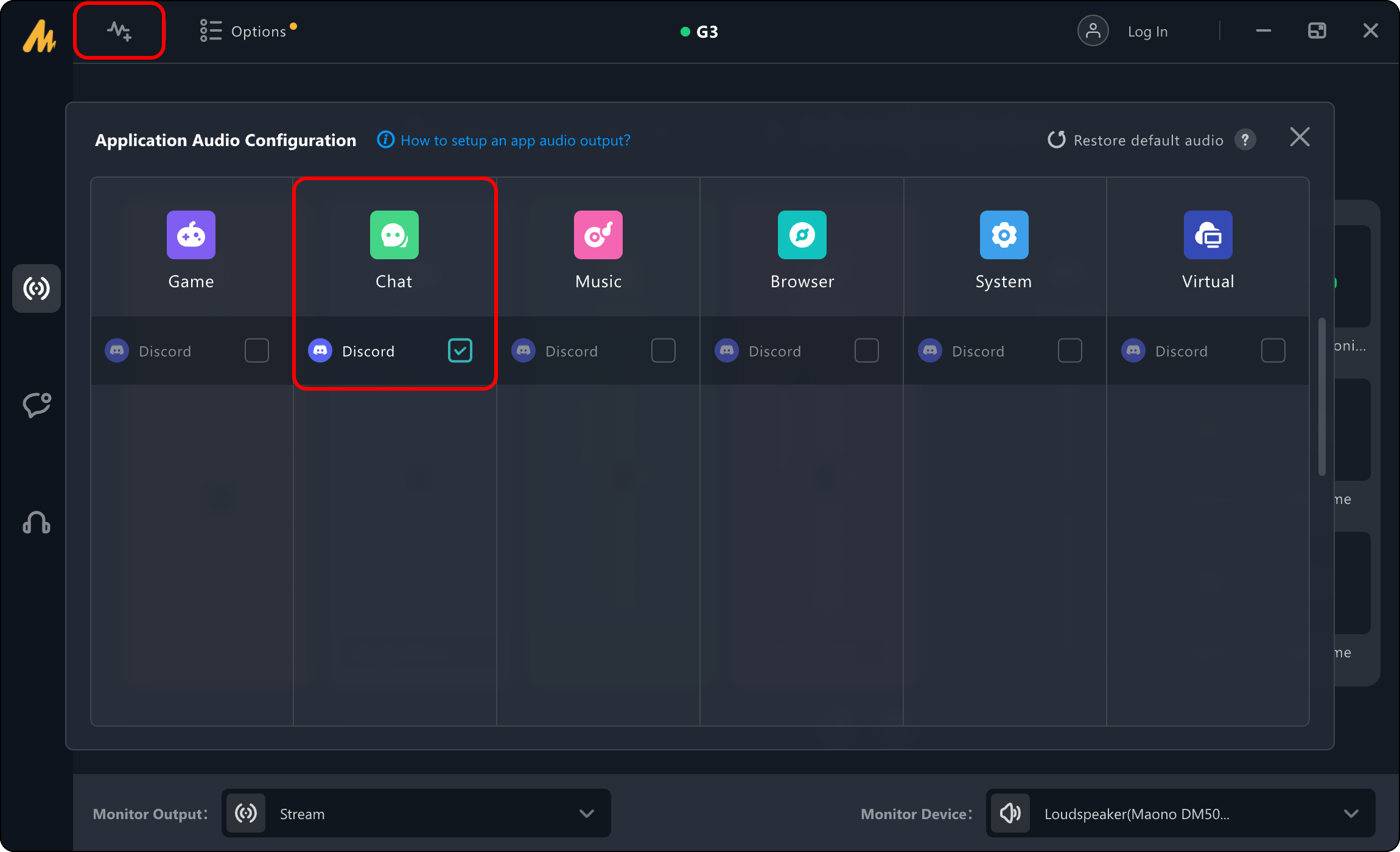 Manolo Streamer Live Streaming Configuration-Maono Help Center