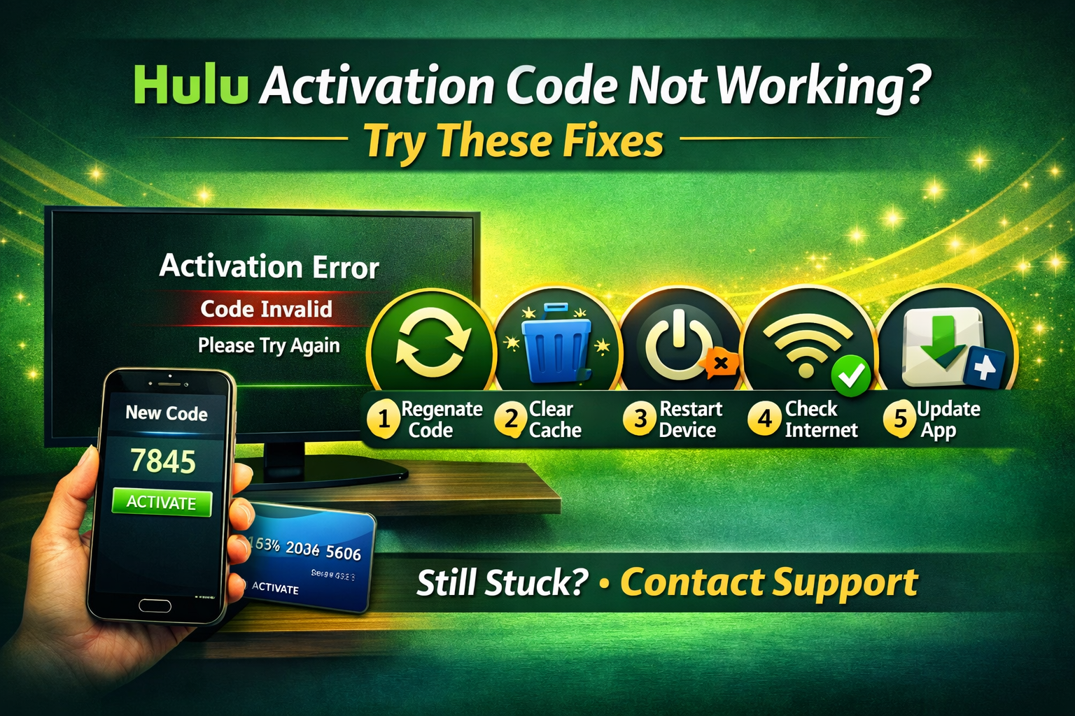 Hulu Activation Code Not Working? Try These Fixes