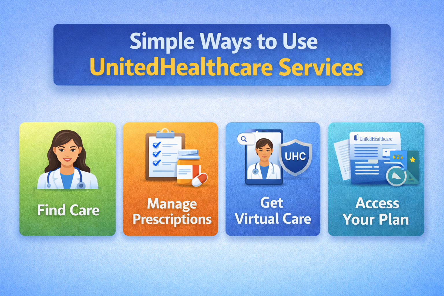 Simple Ways to Use UnitedHealthcare Services
