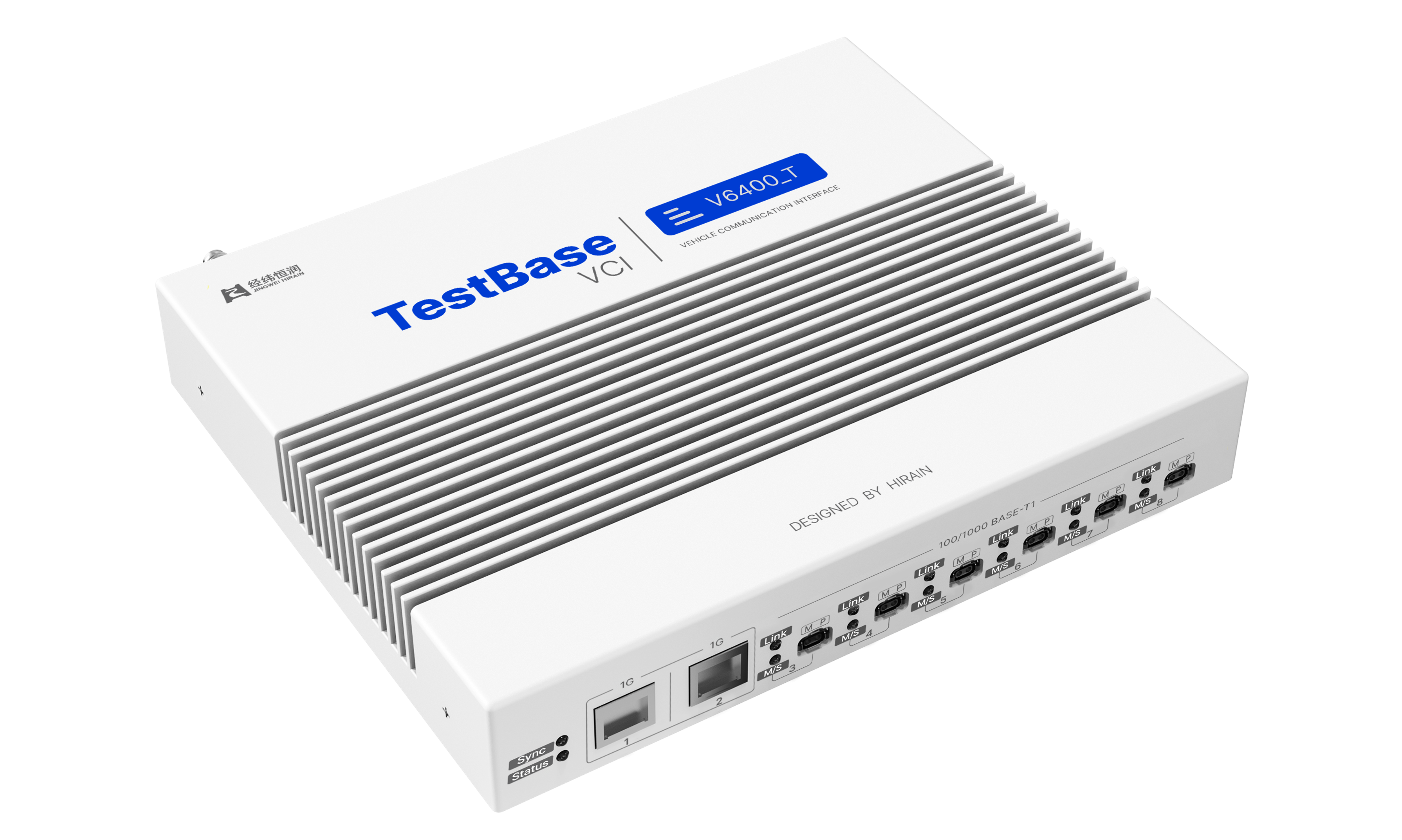 V6400_T-6路车载以太网，4路CANFD通道