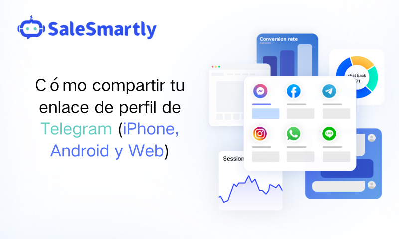 Compartir enlace del perfil de Telegram