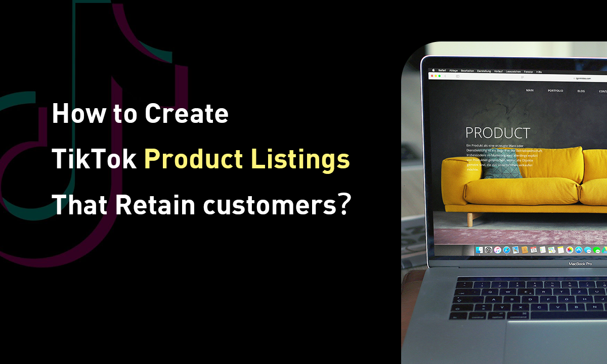 tiktok product listing