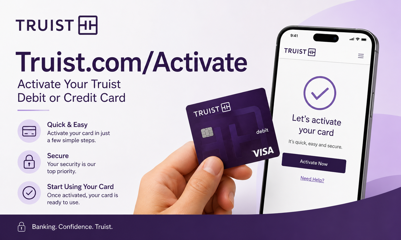 Truist.com/Activate – Activate Your Truist Debit or Credit Card