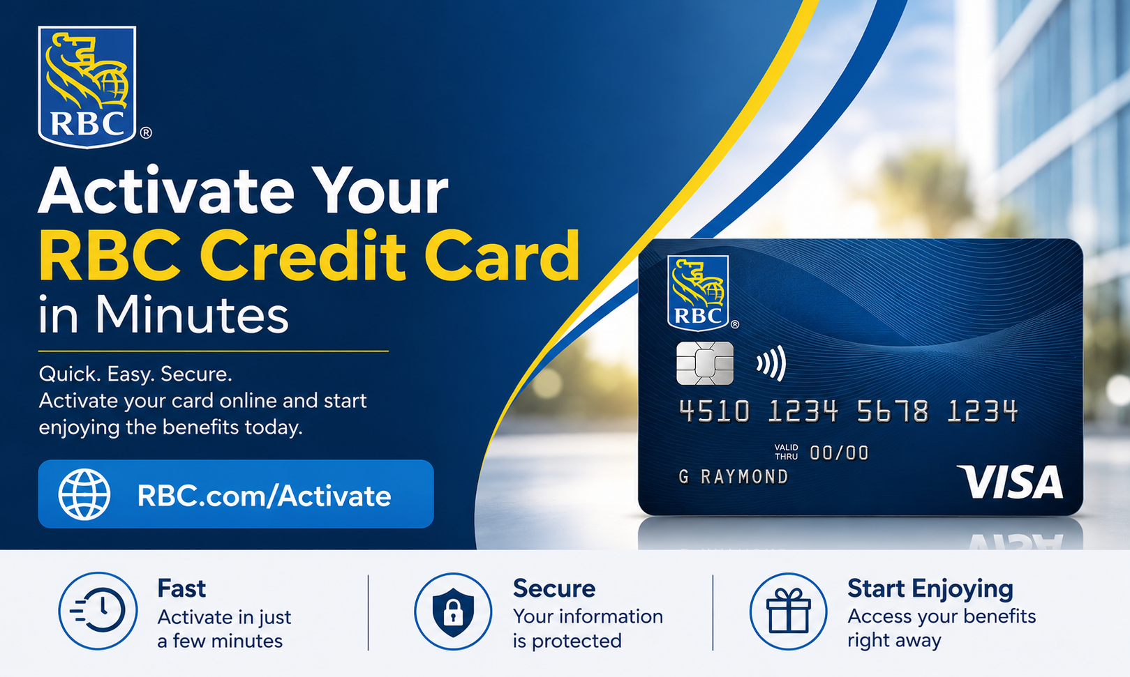 RBC.com/Activate – Activate Your RBC Credit Card in Minutes