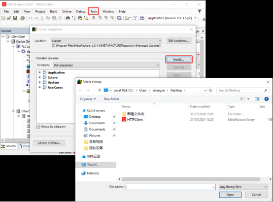Chapter 10: Installing and Using Libraries-Sinsegye-Onlinehelp