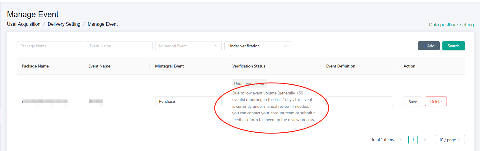 Event Mapping Review Process Overview