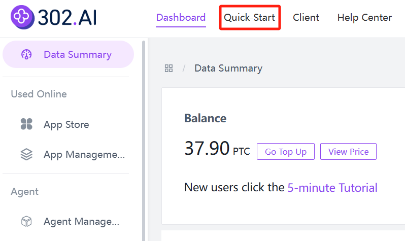 302.AI Getting Started Guide-302.AI| Help Center