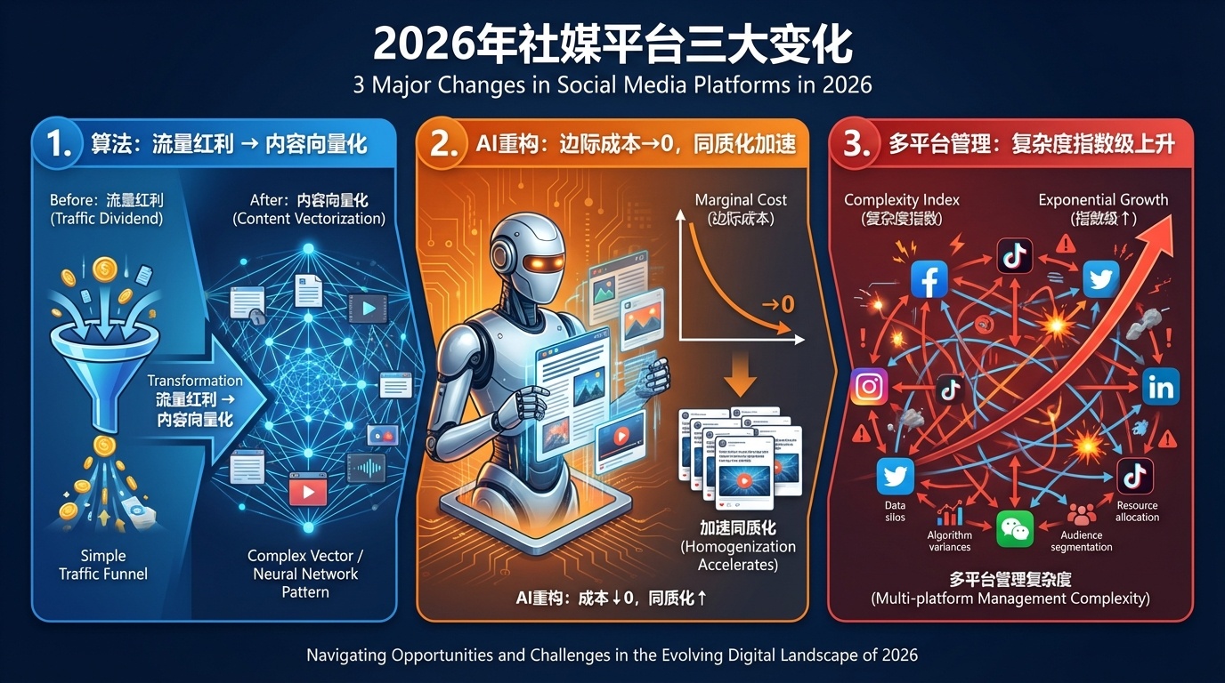 3 Social Media Changes 2026